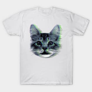 Glitch house cat T-Shirt